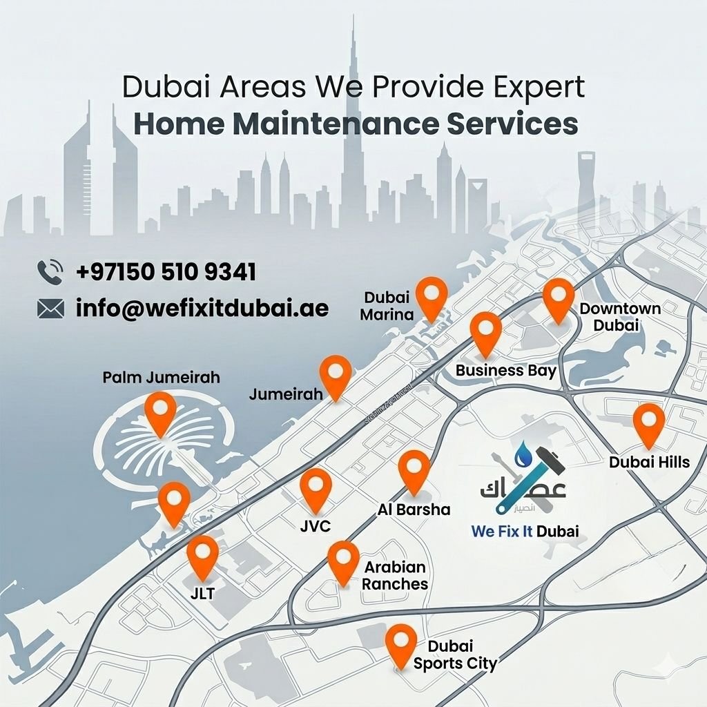 Dubai Areas We Provide Expert Home Maintenance Services