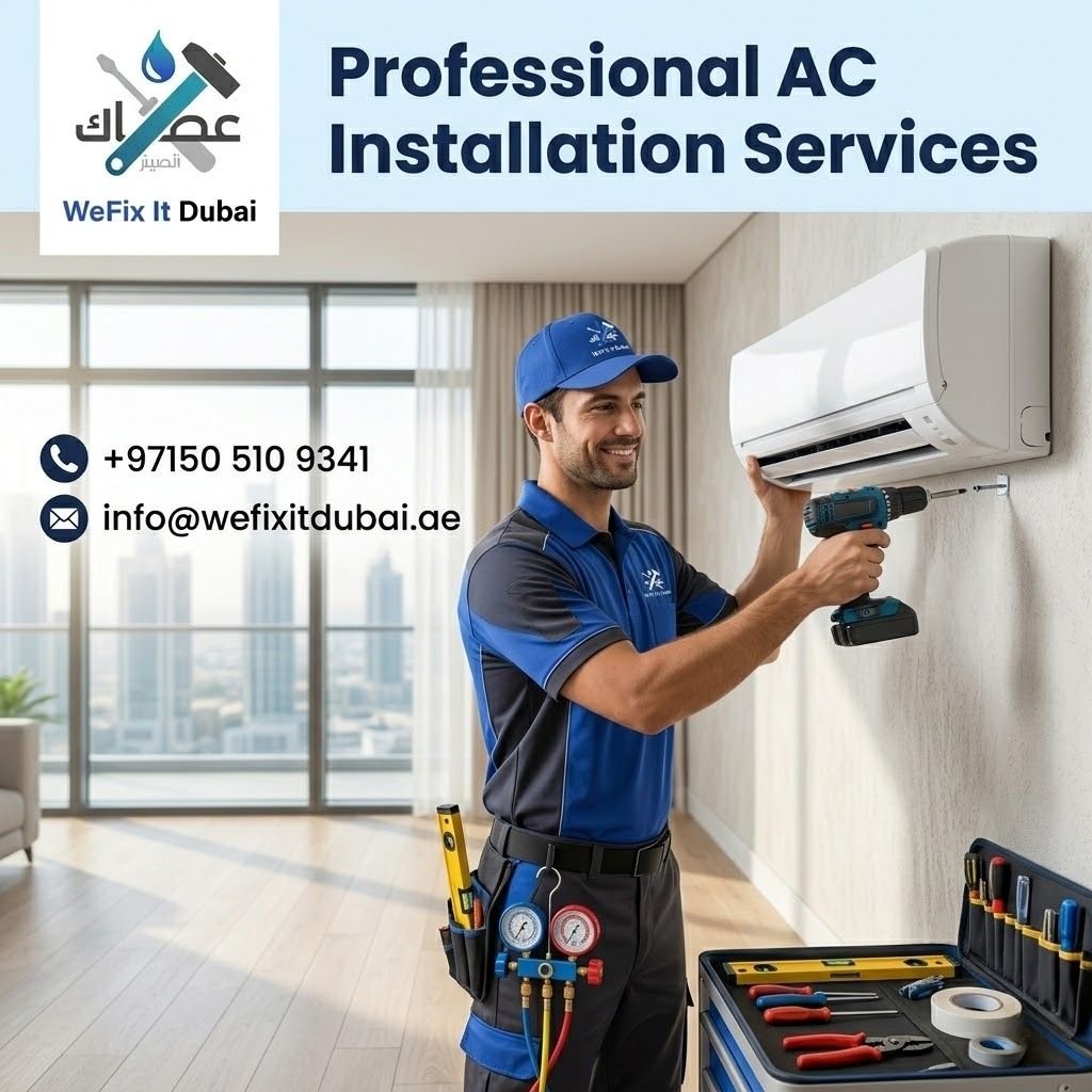 AC installation Dubai