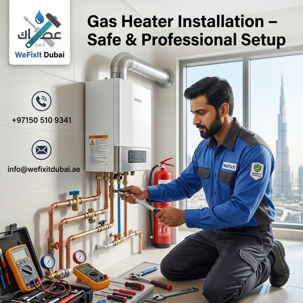 Gas Heater Installation in Dubai