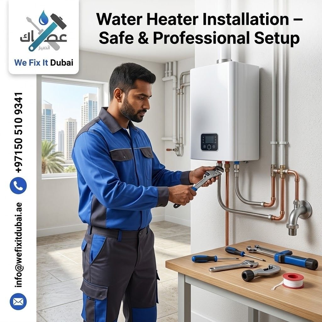 Water Heater Installation in Dubai