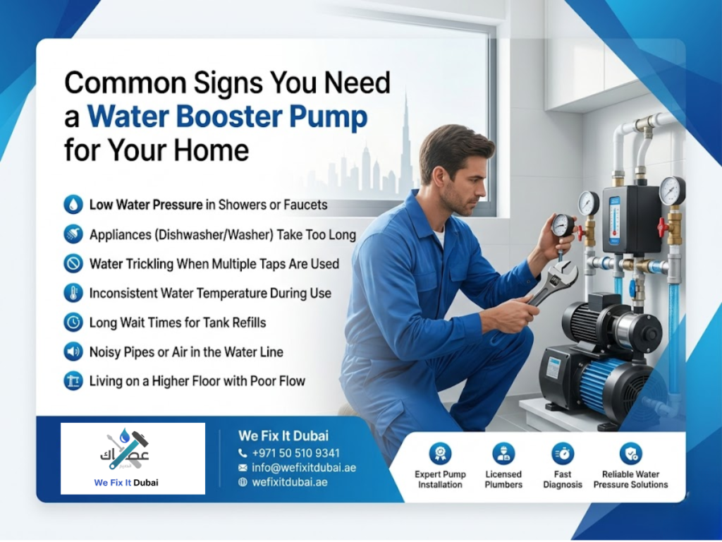 Common Signs You Need a Water Booster Pump for Your Home