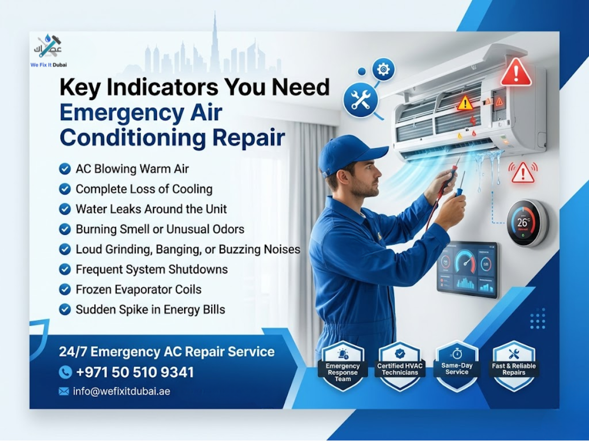 Key Indicators You Need Emergency AC Repair