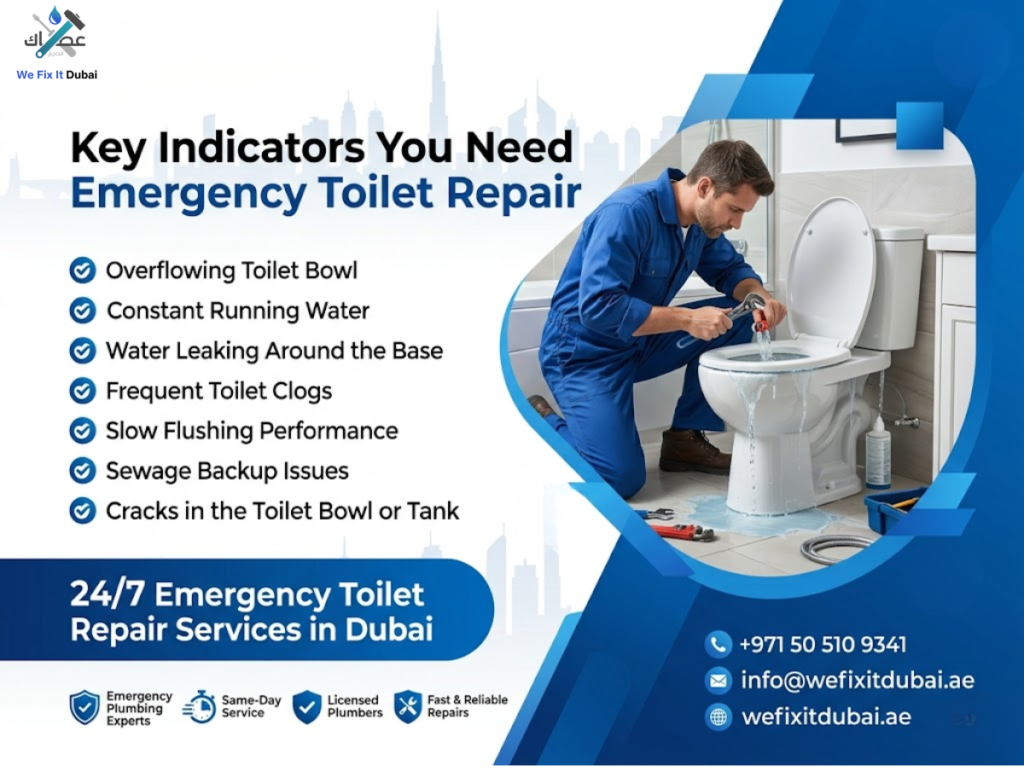 Key Indicators You Need Emergency Toilet Repair in Dubai