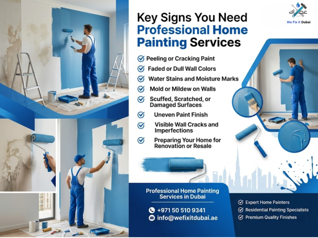 Key Signs You Need Professional Home Painting Services