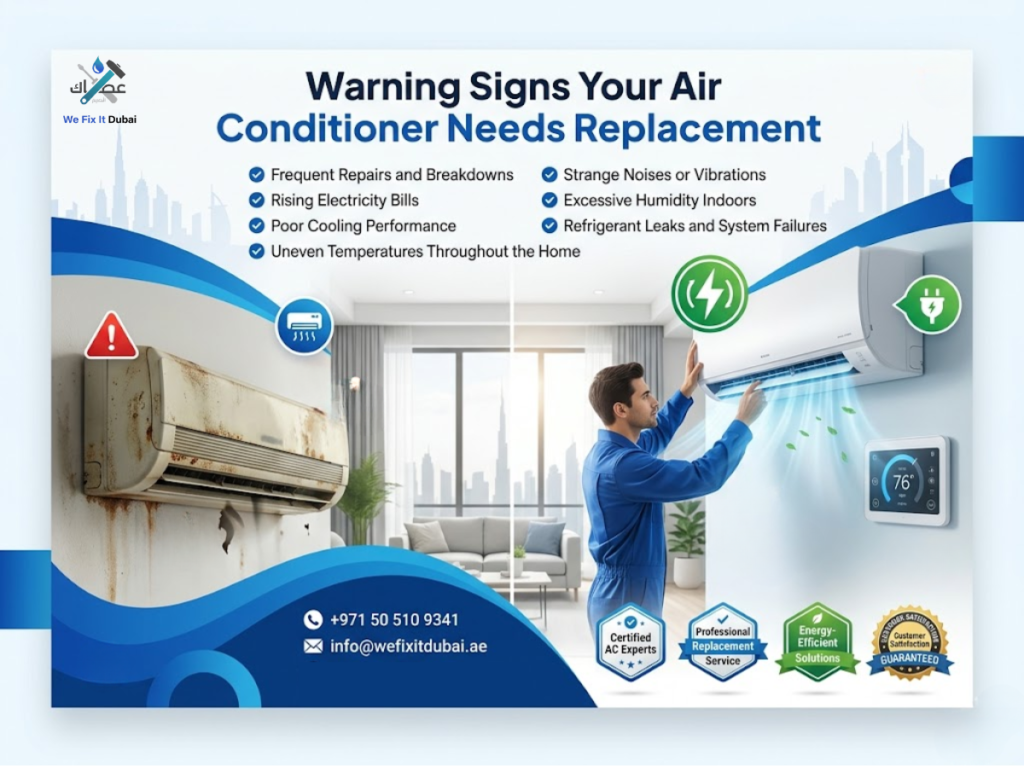 Warning Signs Your Air Conditioner Needs Replacement