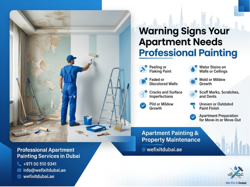 Warning Signs Your Office Needs Professional Painting Services in Dubai