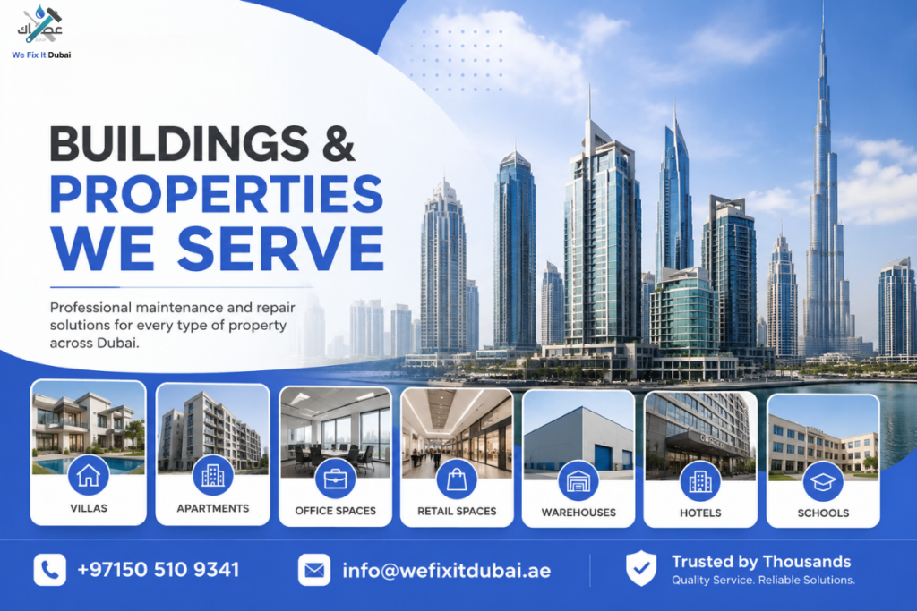 Buildings and Properties We Serve