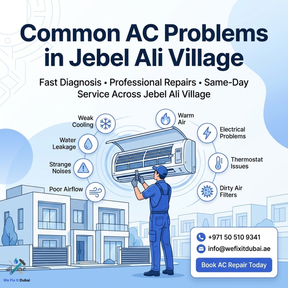 Common AC Problems in Jebel Ali Village