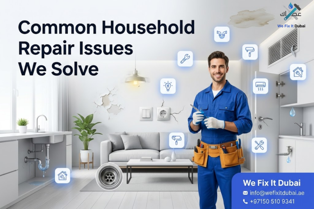 Common Household Repair Issues We Solve