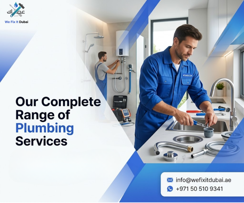 Our Complete Range of Plumbing Services