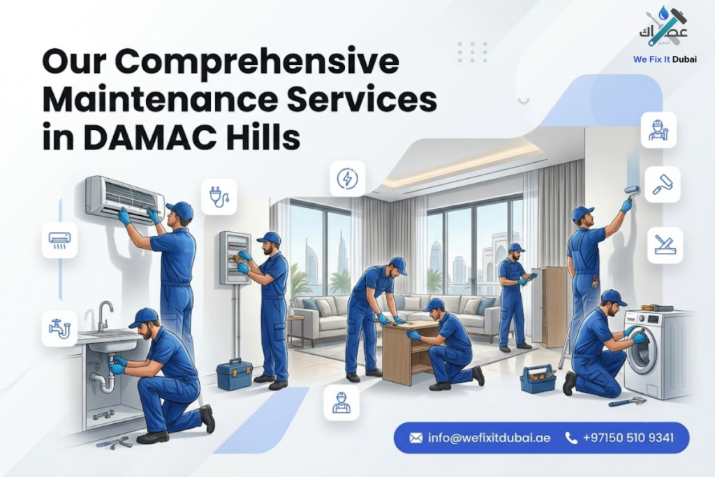 Our Comprehensive Maintenance Services in DAMAC Hills