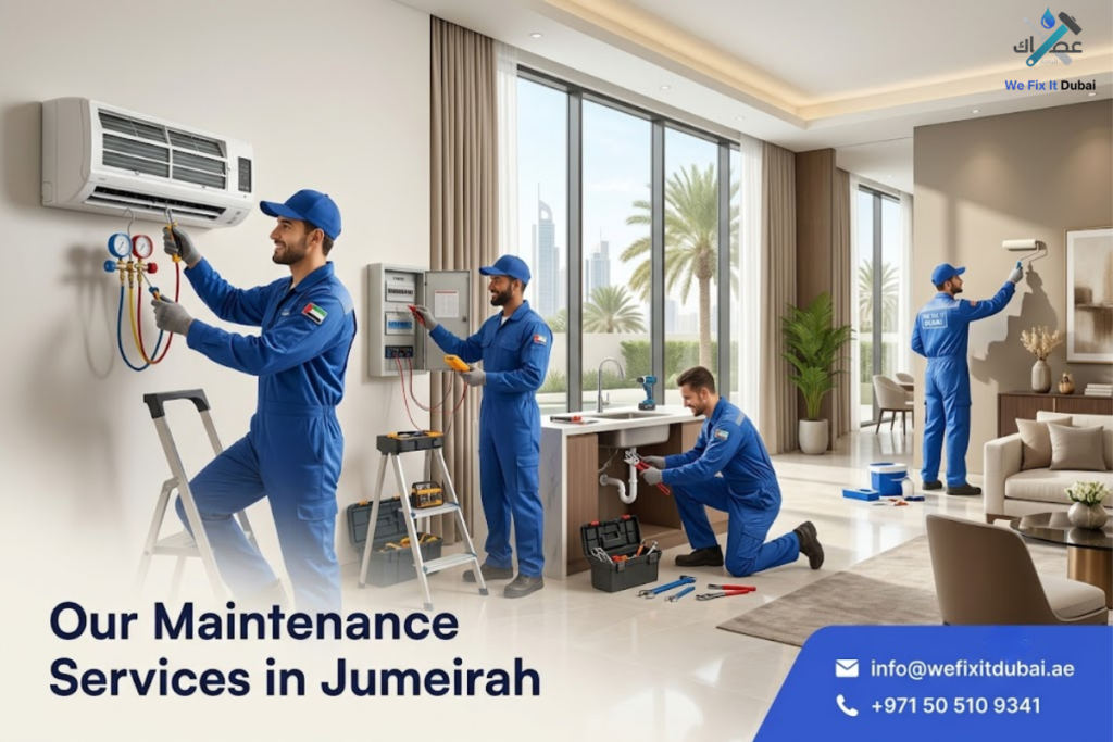 Our Maintenace Services in Jumeirah