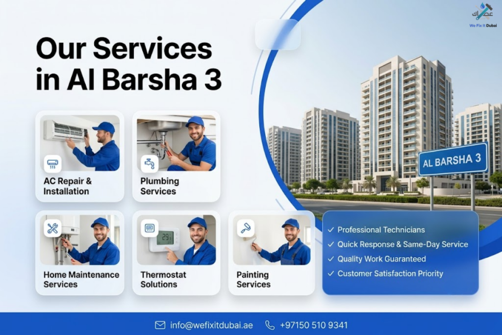 Our Services in Al Barsha 3