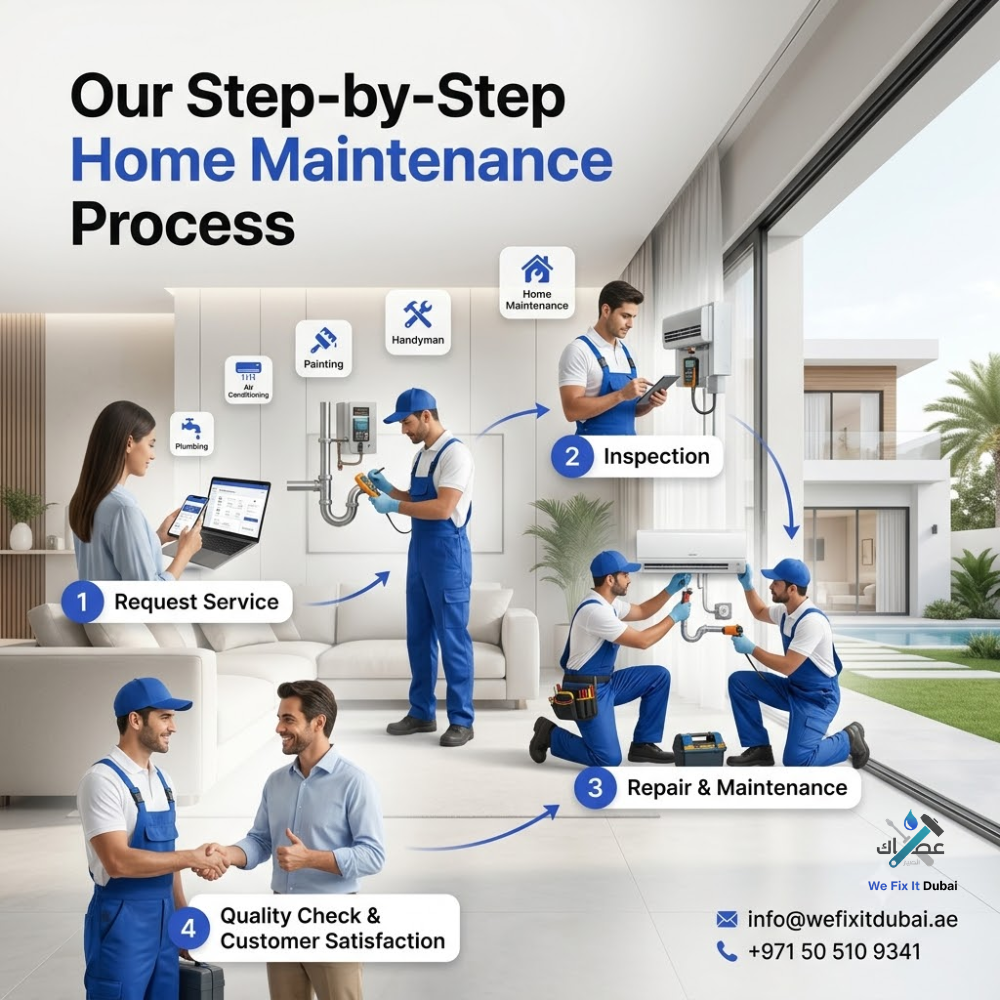 Our Step-by-Step Home Maintenance Process