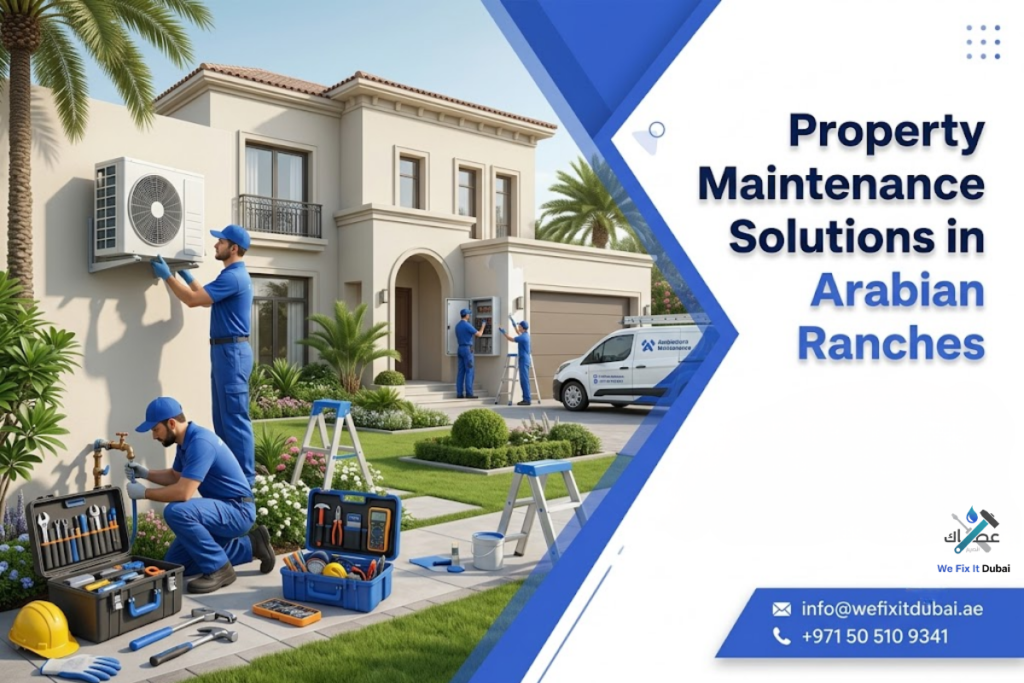 Properties Maintenance Solutions in Arabian Ranches