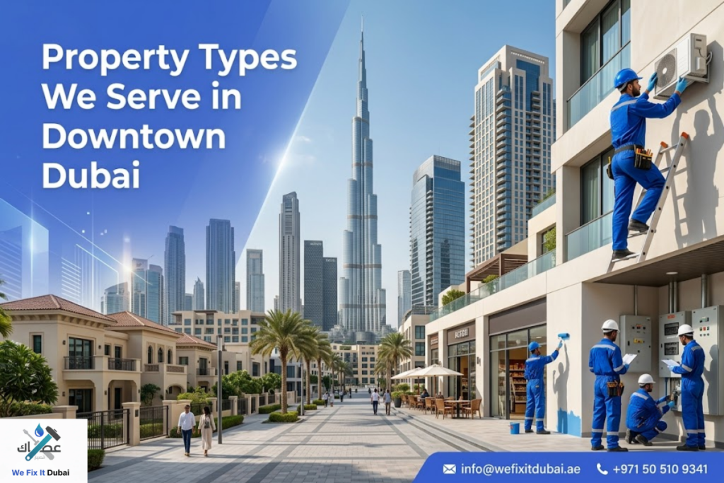 Property Types We Serve in Downtown Dubai