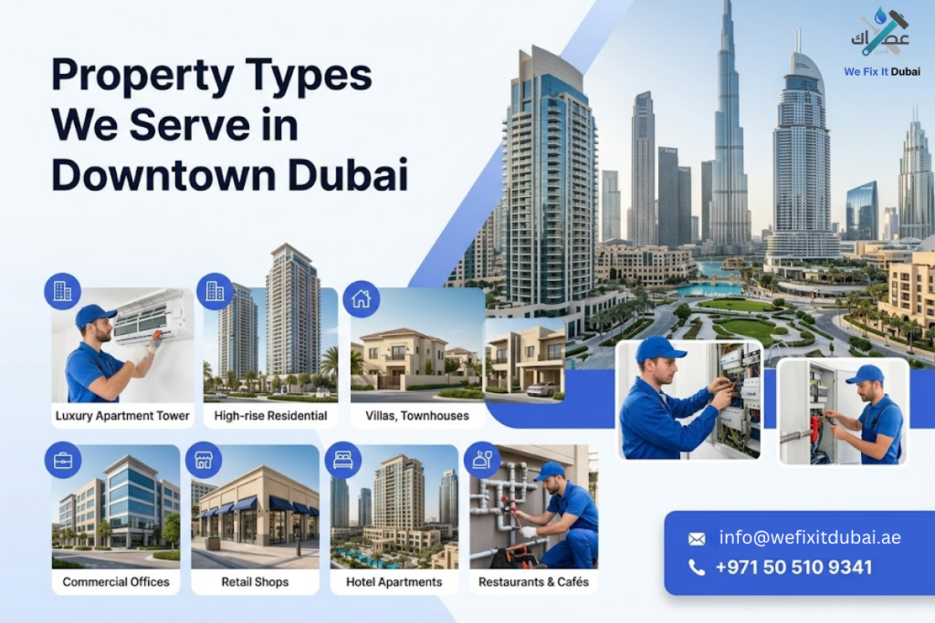 Property Types We Serve in Downtown Dubai