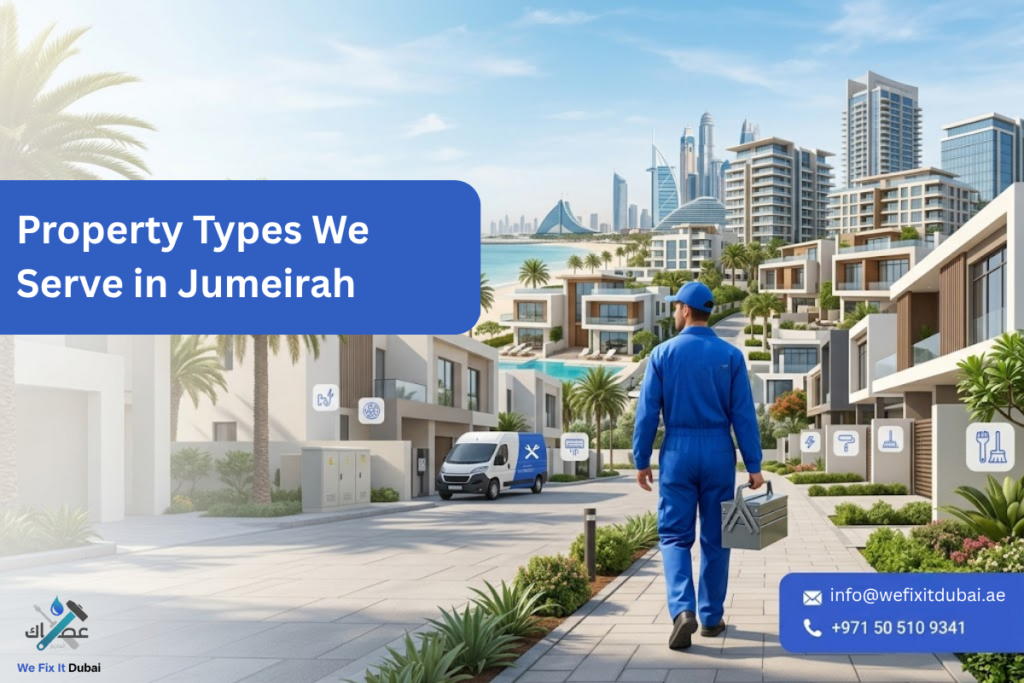 Property Types We Serve in Jumeirah