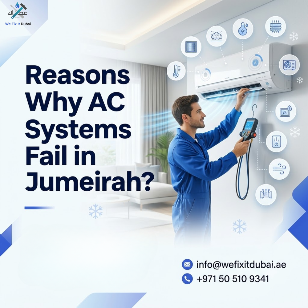 Reason Why AC Systems Fail in Jumeirah