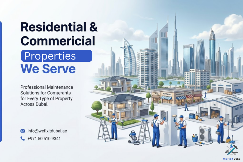 Residential & COmmercial Properties We Serve