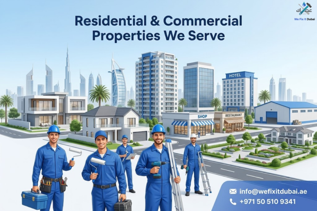 Residential & Commercial Properties We Serve