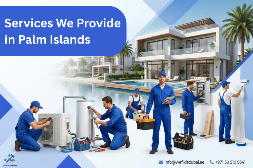 Services We Provide in Palm Islands
