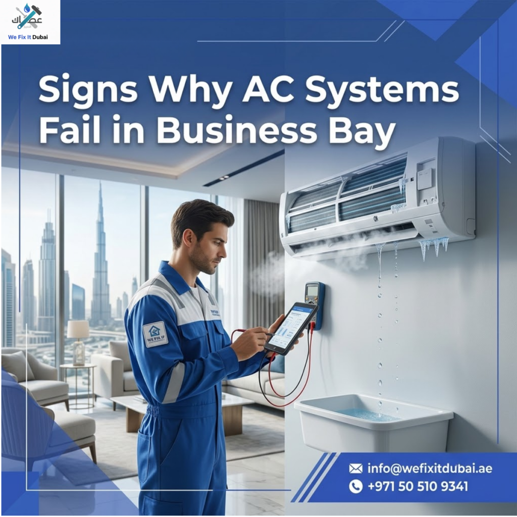 Signs Why AC System Fails in Business Bay
