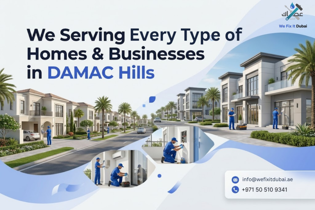 We Serving Every Type of Homes & Businesses in DAMAC Hills