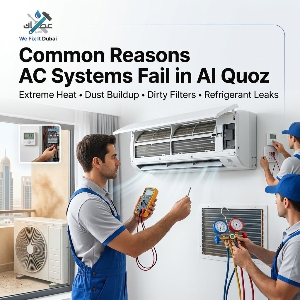 Why AC Systems Fail in Al Quoz