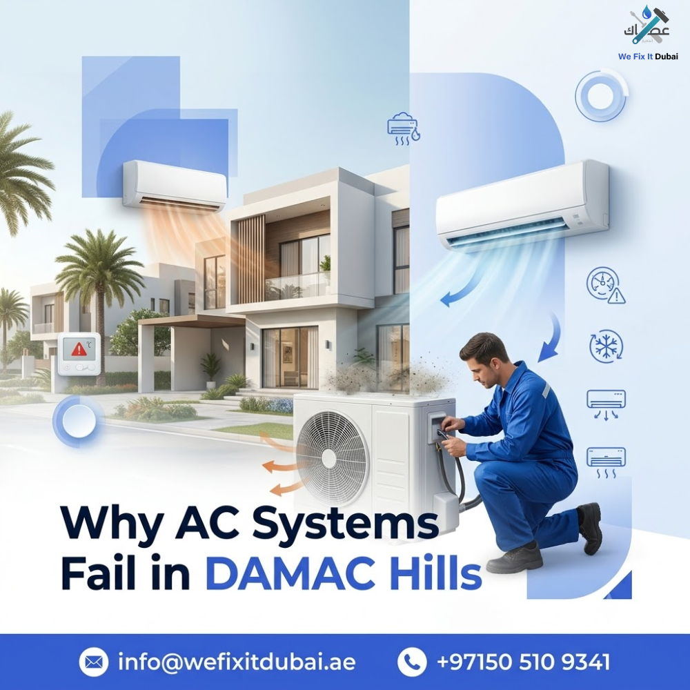 Why AC Systems Fail in DAMAC Hills