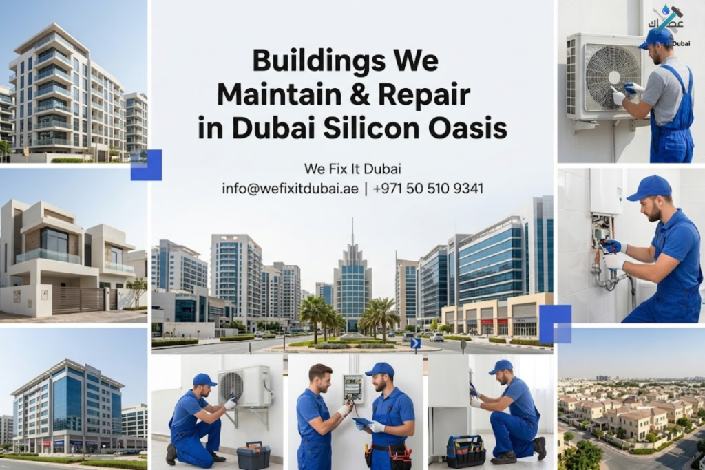 Building We Maintain & Repair in Dubai Silicon Oasis