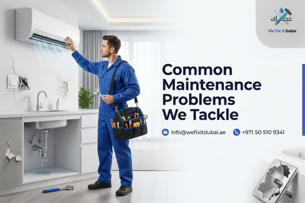 Common Maintenance Problems We Tackle