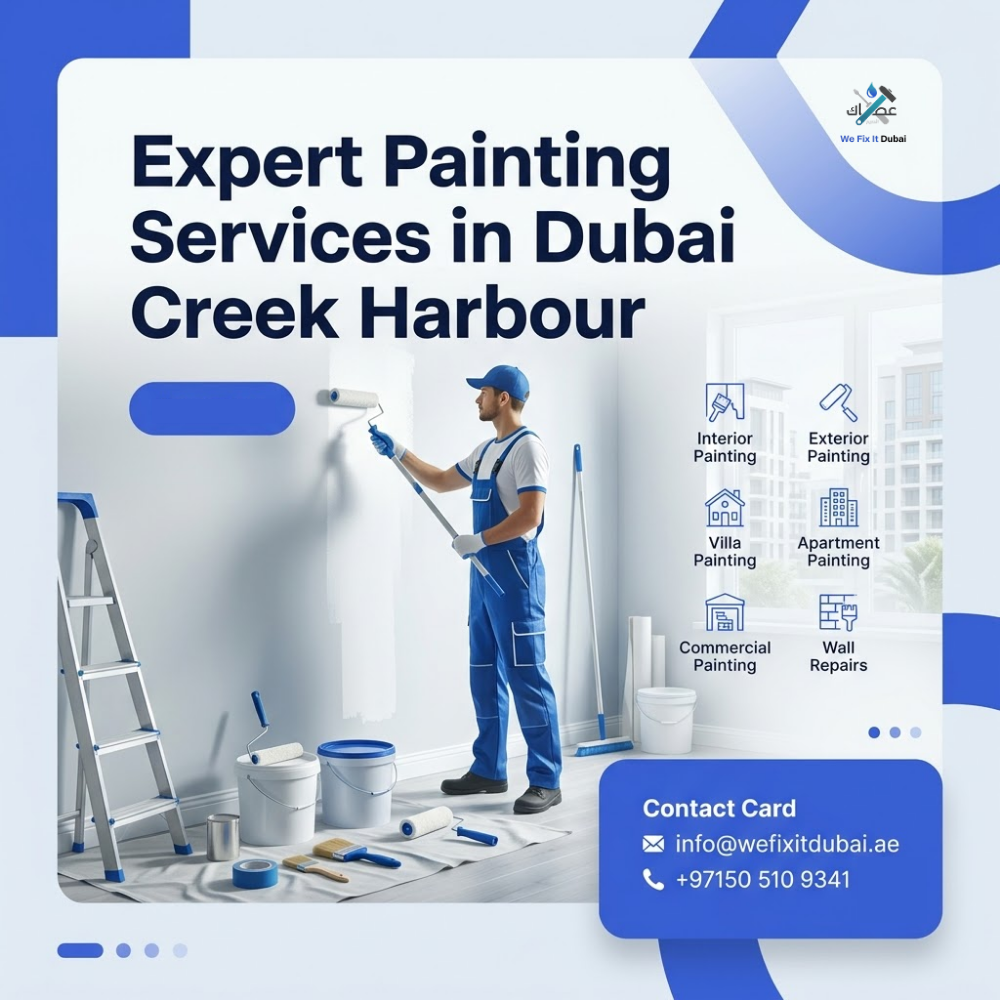 Expert Painting Services in Dubai Creek Harbour