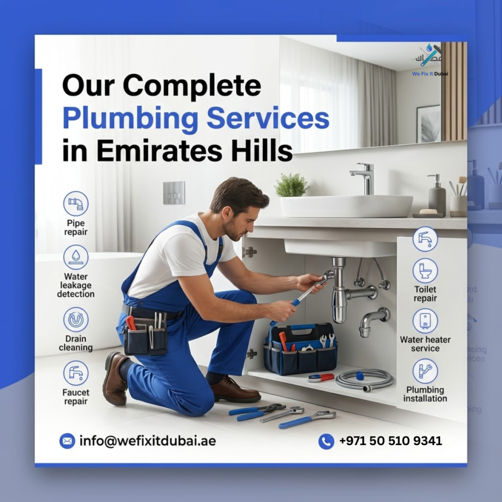 Our Complete Plumbing Services in Emirates Hills