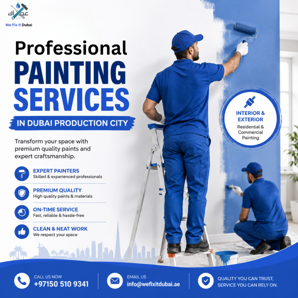 Professional Painting Services in Dubai Production City