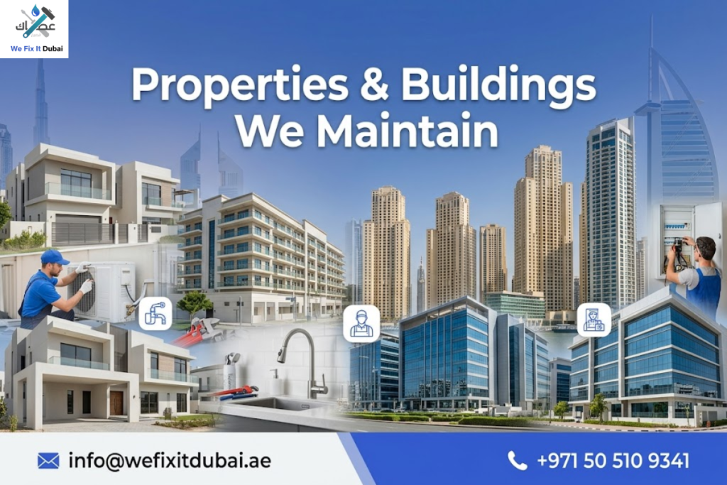 Properties & Building We Maintain