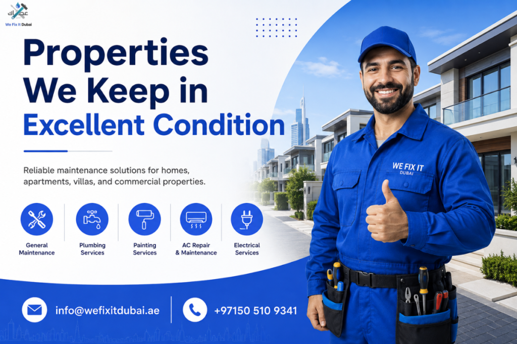 Properties We Keep in Excellent Condition