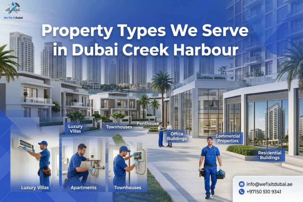 Property types We Serve in Dubai Creek Harbour