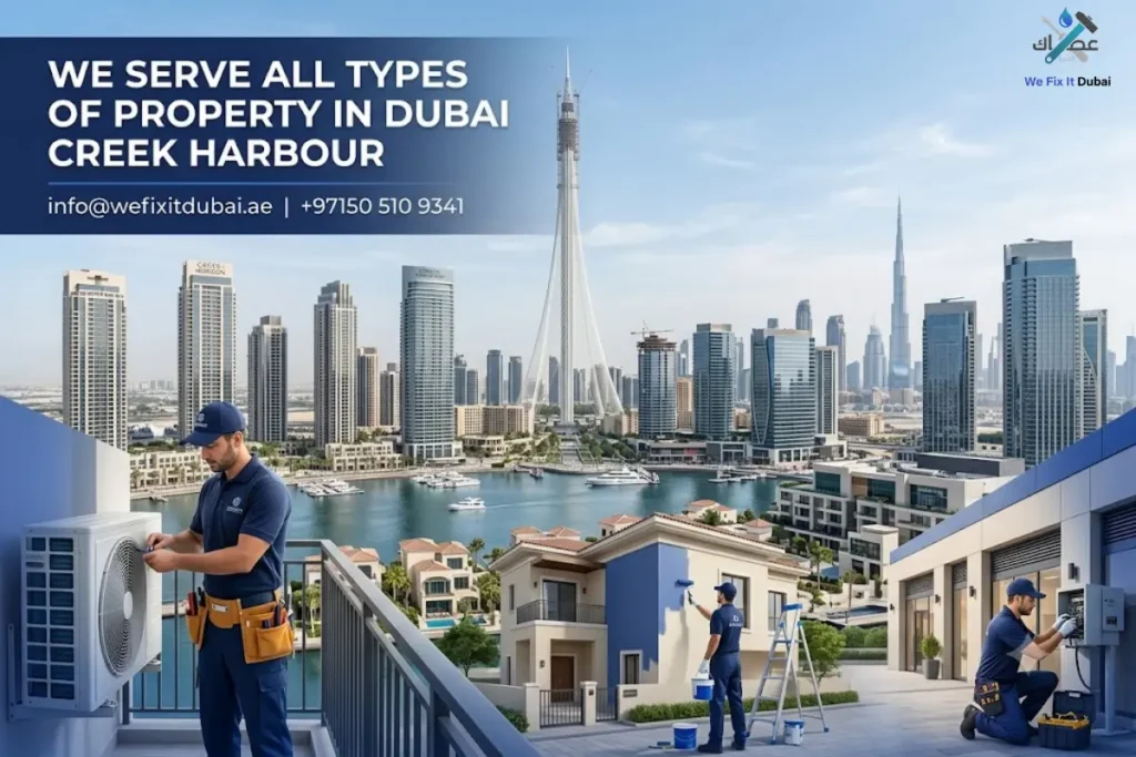 We Serve All Types of Property in Dubai Creek Harbour