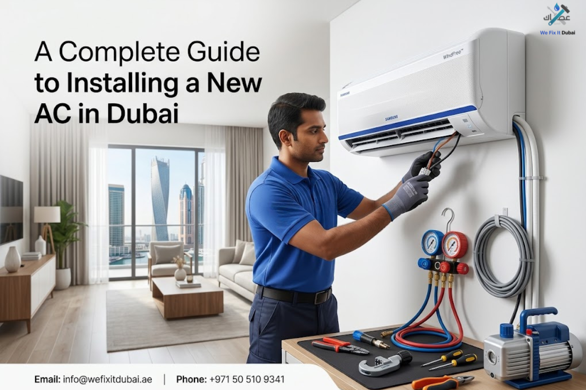 A Complete Guide to Installing a New AC in Dubai