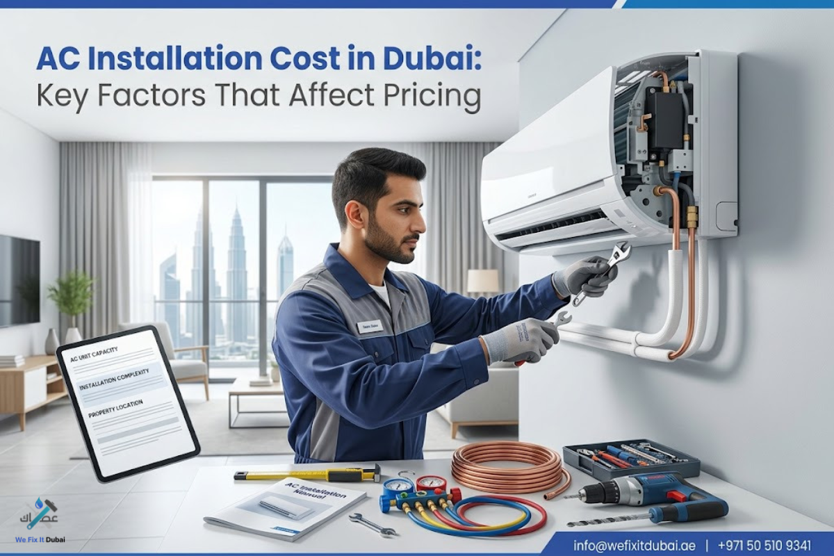 AC Installation Cost in Dubai Key Factors That Affect Pricing