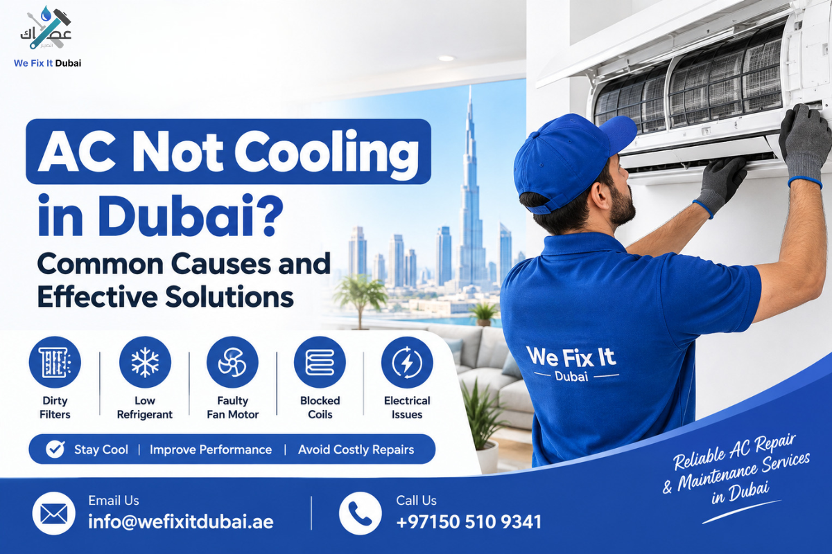 AC Not Cooling in Dubai Common Causes and Effective Solutions